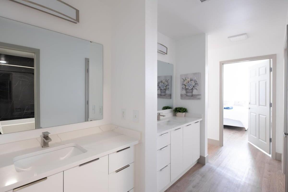 3Br Modern Downtown Apartment With Gym & Office Charlotte Extérieur photo