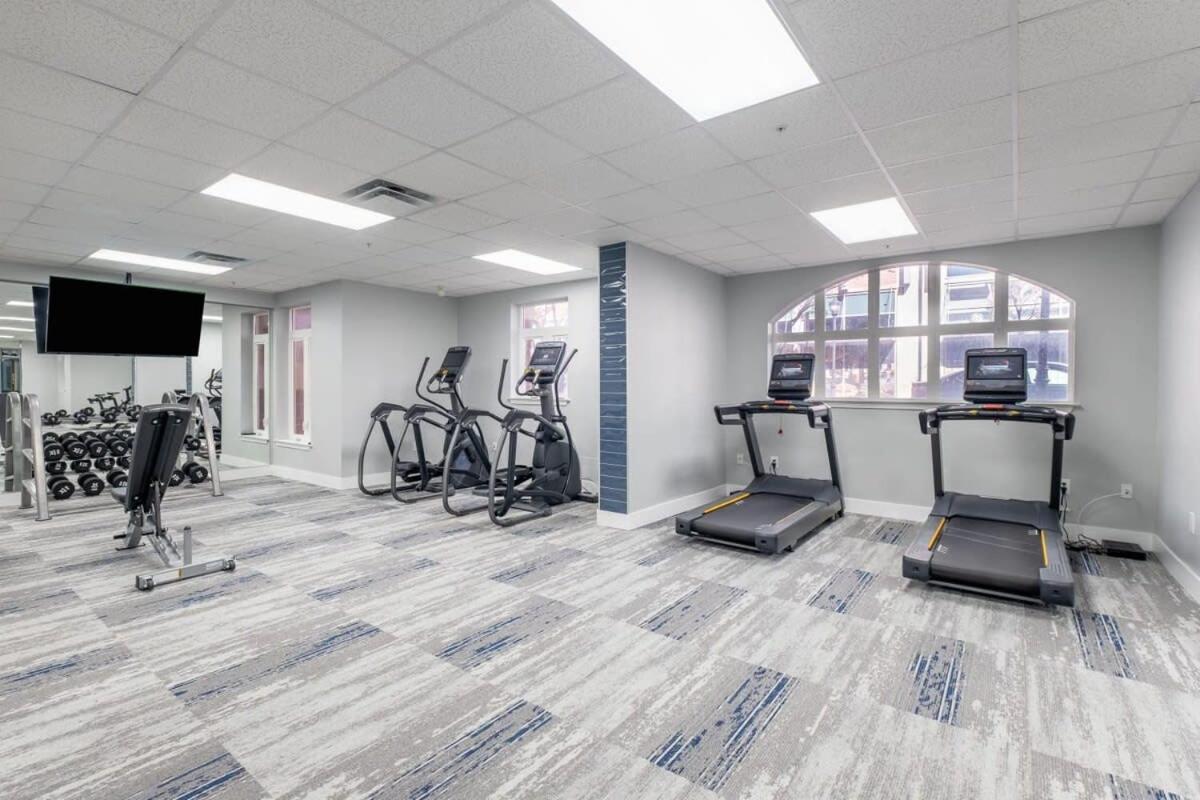 3Br Modern Downtown Apartment With Gym & Office Charlotte Extérieur photo